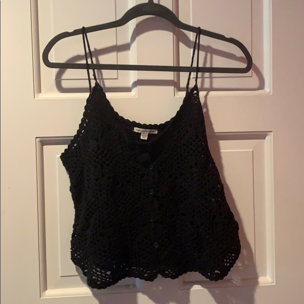 Crochet crop top